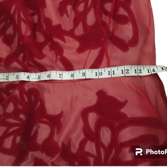 Narces - Collared Short Sleeve Dress with Velvet Detail - Picture 10 of 10